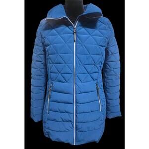 Sapphire Blue "Marc New York" Women's Winter Coat, Women's Size Large